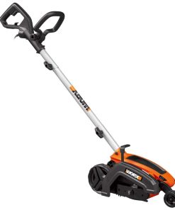 WORX WG896 12 Amp 7.5 Inch Corded Electric Lawn Edger & Trencher, Orange and Black