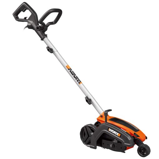 WORX WG896 12 Amp 7.5 Inch Corded Electric Lawn Edger & Trencher, Orange and Black