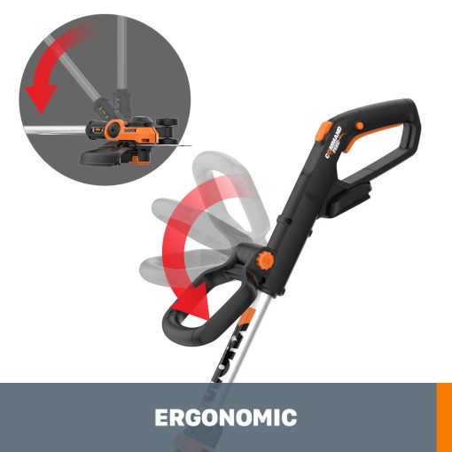 Worx String Trimmer Cordless 3.0 20V PowerShare 12" Edger & Weed Trimmer (Battery and Charger Not Included) WG163.9 - Image 6