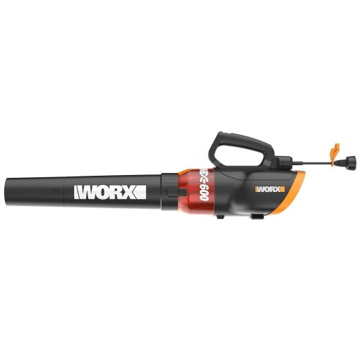 WORX WG520 12 Amp Turbine 600 Electric Leaf Blower - Image 2