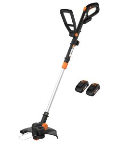 Worx String Trimmer/Edger/Lawn Mower 3-in-1 Grass Trimmer GT Revolution 20V 12" (2 Batteries & Charger Included) WG170