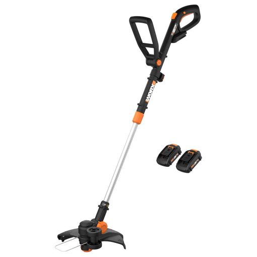 Worx String Trimmer/Edger/Lawn Mower 3-in-1 Grass Trimmer GT Revolution 20V 12" (2 Batteries & Charger Included) WG170