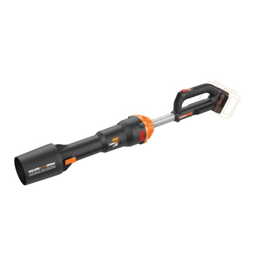 WORX Nitro WG585.9 40V Cordless Leaf Blower, Electric Blower with 620CFM & 165MPH, Blowers for Lawn Care with Brushless Motor & 3 Speed Control, 2 Batteries & Charger Not Included