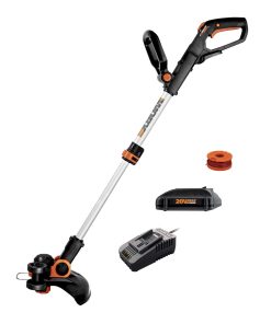 Worx String Trimmer Cordless GT3.0 20V PowerShare 12" Edger & Weed Trimmer (1) Battery & Charger Included WG163.8