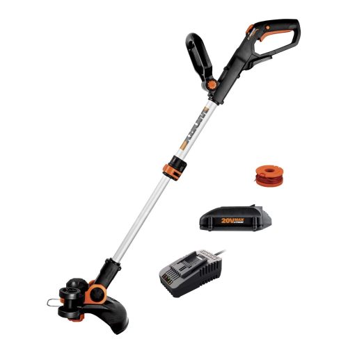 Worx String Trimmer Cordless GT3.0 20V PowerShare 12" Edger & Weed Trimmer (1) Battery & Charger Included WG163.8