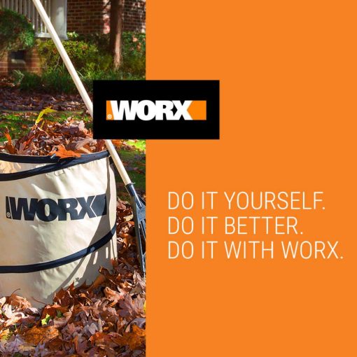 Worx WA0030 Landscaping 26-Gallon Collapsible Yard Waste Bag/Leaf Bin - Image 6