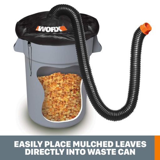 WORX LeafPro Collection System for WORX Blower/Vac with Up to a 5” Inches Tube - WA4058 - Image 4