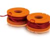 WORX WA0004 (2) Replacement Trimmer Line for Select Cordless String Trimmers