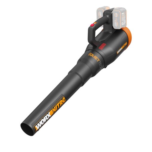 WORX Nitro WG581.9 40V Cordless Leaf Blower, Quiet Electric Blower for Lawn Care with 530CFM & 140MPH, Batteries & Charger Not Included