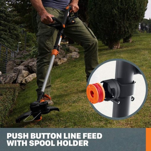 Worx GT Revolution 20V 12" String Trimmer Grass Trimmer/Edger/Mini-Mower, WG170.2 - Image 4