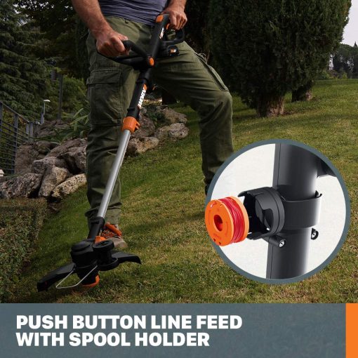 Worx GT Revolution 20V 12" String Trimmer Grass Trimmer/Edger/Mini-Mower, WG170.3 - Image 3