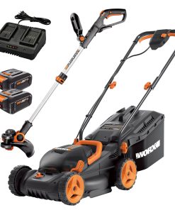 WORX 20V GT 3.0 and 40V Cordless Lawn Mower (Batteries & Charger Included)