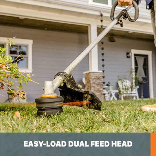 Worx Nitro WG186 40V Power Share PRO Attachment-Capable Driveshare 15" Cordless String Trimmer (Batteries & Charger Included) - Image 7